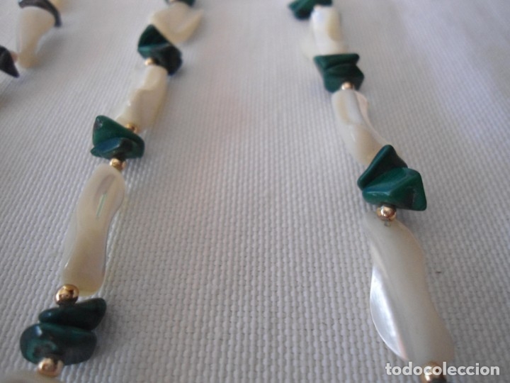 Joyeria: PAREJA DE GARGANTILLAS DE NACAR - Foto 3