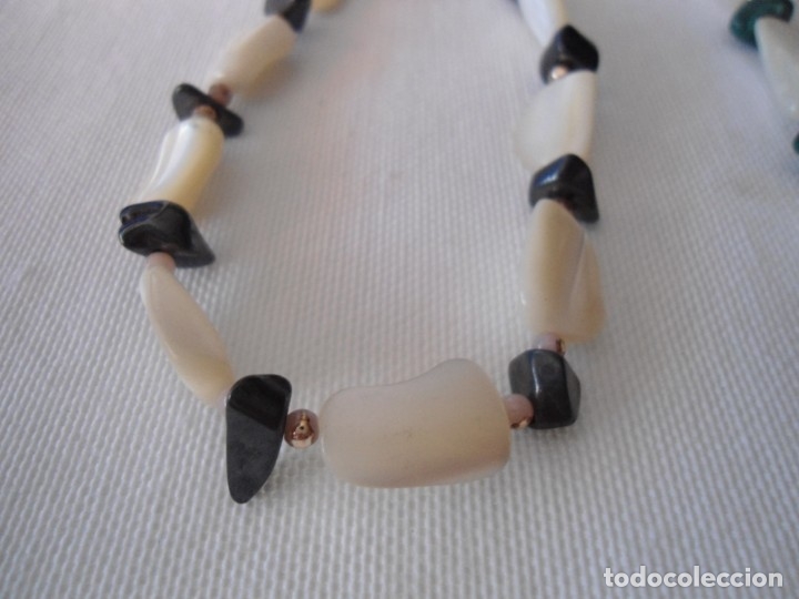 Joyeria: PAREJA DE GARGANTILLAS DE NACAR - Foto 5