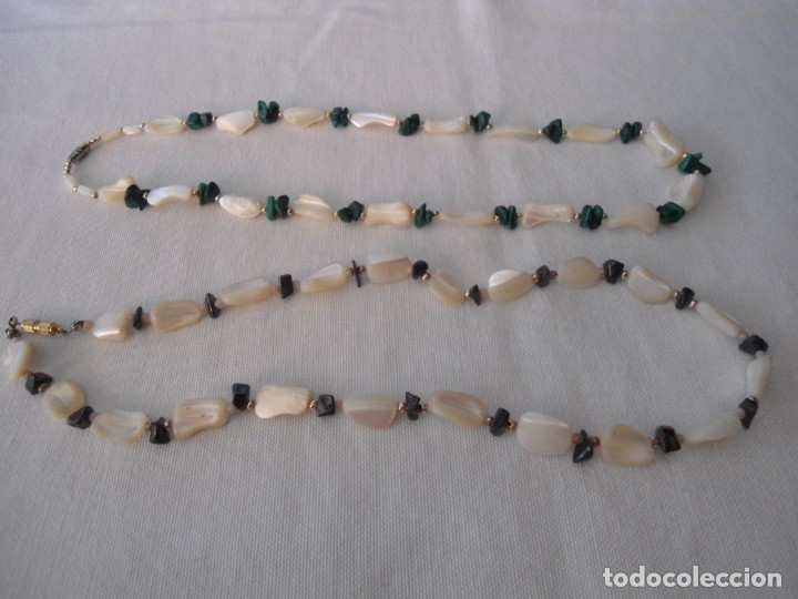 Joyeria: PAREJA DE GARGANTILLAS DE NACAR - Foto 8