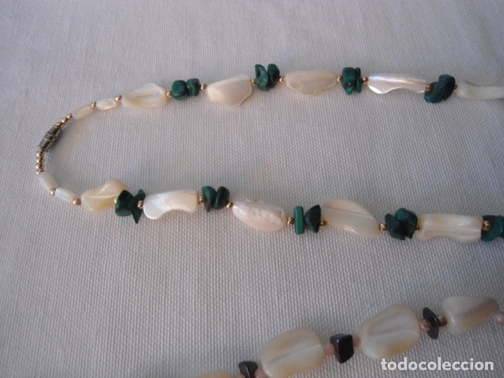 Joyeria: PAREJA DE GARGANTILLAS DE NACAR - Foto 9