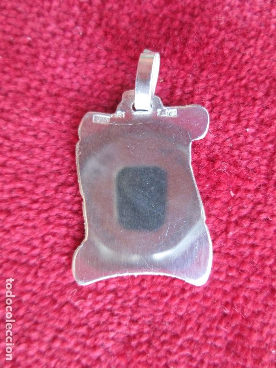 Joyeria: COLGANTE DE PLATA - PLACA PERGAMINO - SIN ESTRENAR - Foto 3