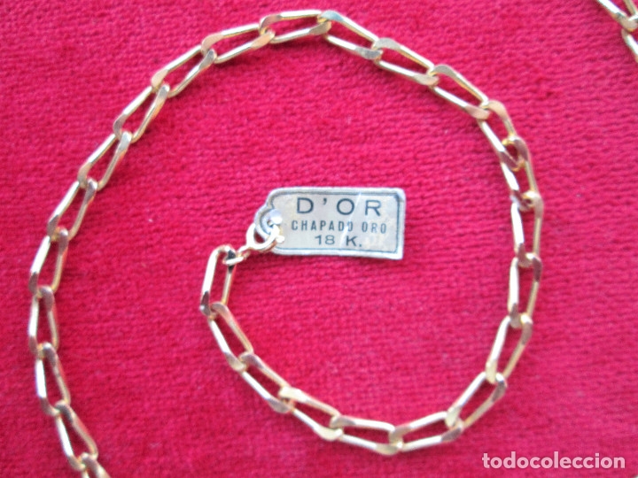 Joyeria: CADENA CHAPADA EN ORO 18 KLTS D OR - Foto 3