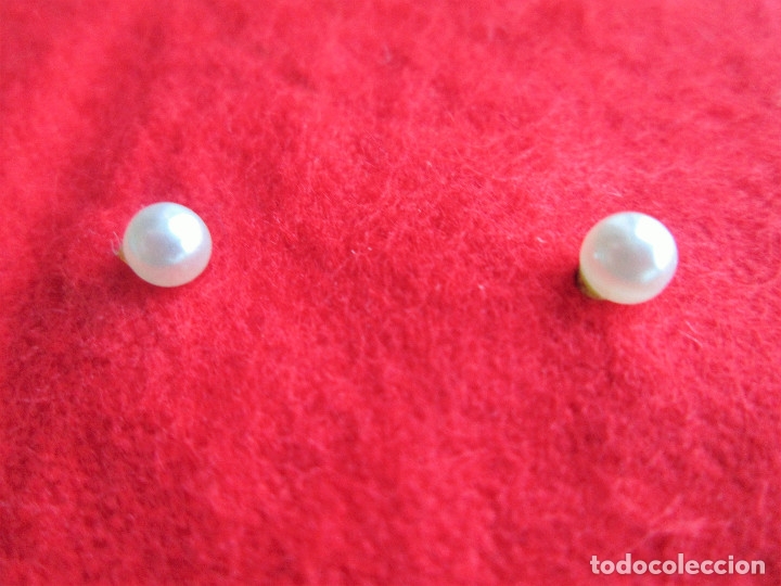 Joyeria: PENDIENTES DE PLATA DE LEY - BOLAS DE PERLAS - Foto 1
