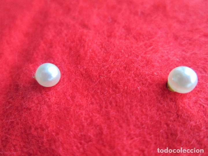 Joyeria: PENDIENTES DE PLATA DE LEY - BOLAS DE PERLAS - Foto 2