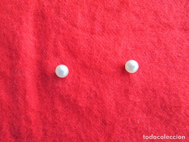 Joyeria: PENDIENTES DE PLATA DE LEY - BOLAS DE PERLAS - Foto 5
