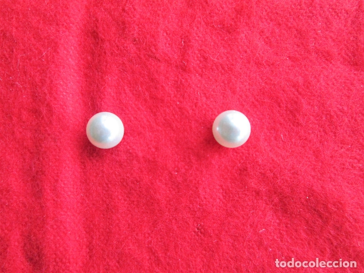 Joyeria: PENDIENTES DE PLATA DE LEY - BOLAS DE PERLAS - Foto 1