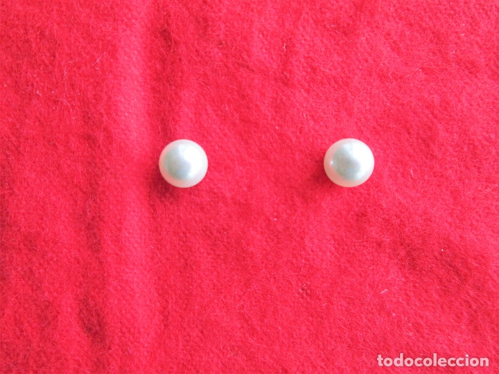 Joyeria: PENDIENTES DE PLATA DE LEY - BOLAS DE PERLAS - Foto 3