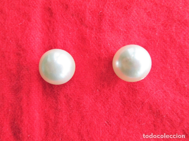 Joyeria: PENDIENTES DE PLATA DE LEY - BOLAS DE PERLAS - Foto 1