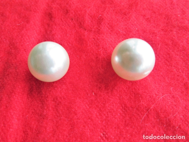 Joyeria: PENDIENTES DE PLATA DE LEY - BOLAS DE PERLAS - Foto 2