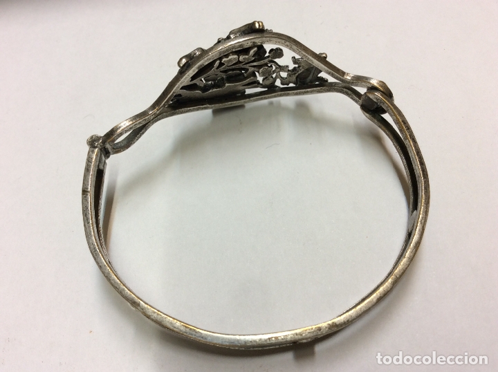 Joyeria: BRAZALETE METAL PLATEADO. - Foto 2