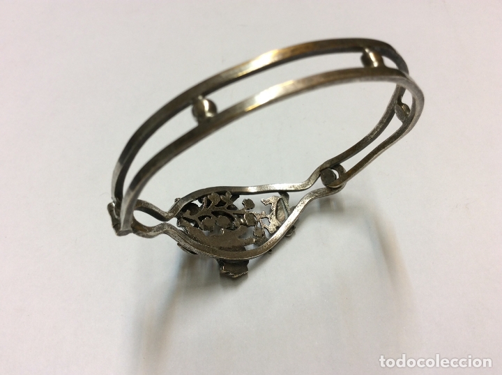 Joyeria: BRAZALETE METAL PLATEADO. - Foto 6