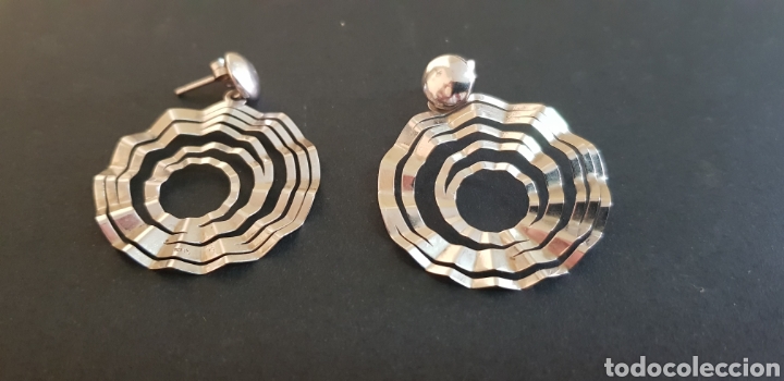 Joyeria: #721 PENDIENTES EN FORMA REDONDA PLATA 925 - Foto 1