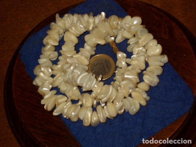 Joyeria: COLLAR DE NACAR,A&Ntilde;OS 60-70. - Foto 4