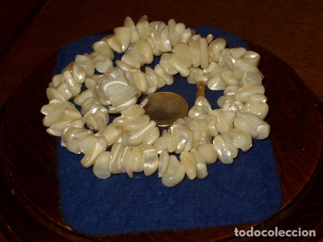 Joyeria: COLLAR DE NACAR,A&Ntilde;OS 60-70. - Foto 5