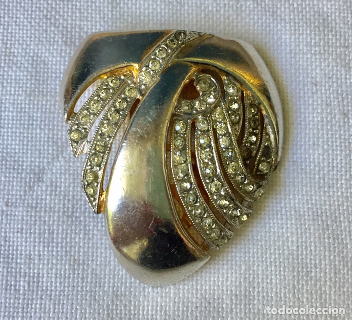 Joyeria: Antiguo broche clip art deco - Foto 2