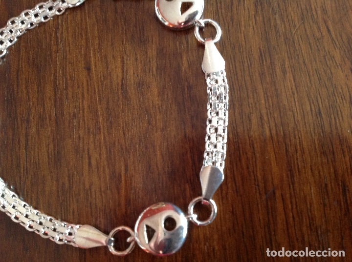 Joyeria: PULSERA DE PLATA. SIMBOLISMO. C&Iacute;RCULO Y TRIANGULO. PERFECCI&Oacute;N . - Foto 2