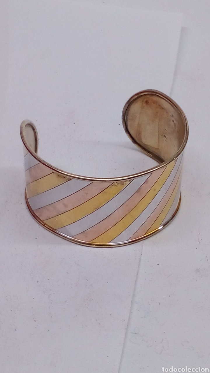 Joyeria: Pulsera de plata tricolor como nueva - Foto 1
