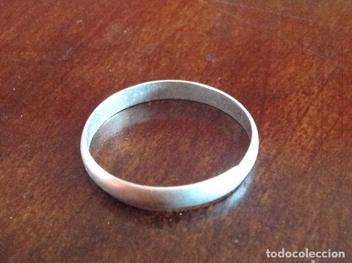 Joyeria: Alianza de plata de ley. Medidas varias - Foto 1
