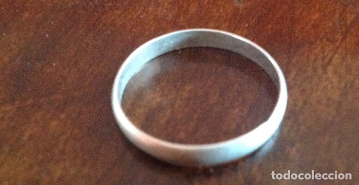 Joyeria: Alianza de plata de ley. Medidas varias - Foto 2