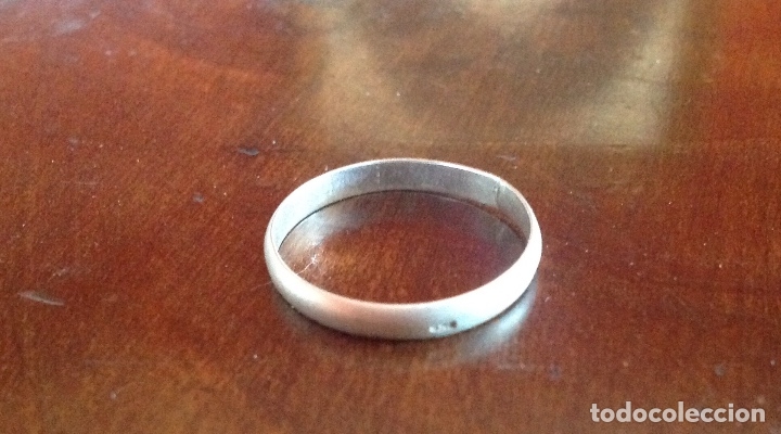 Joyeria: Alianza de plata de ley. Medidas varias - Foto 5