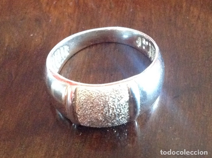 Joyeria: Anillo de plata de ley.Medida 17 - Foto 1