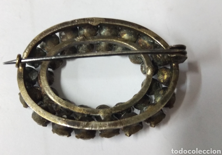 Joyeria: Antiguo broche pasador aguja - Foto 2
