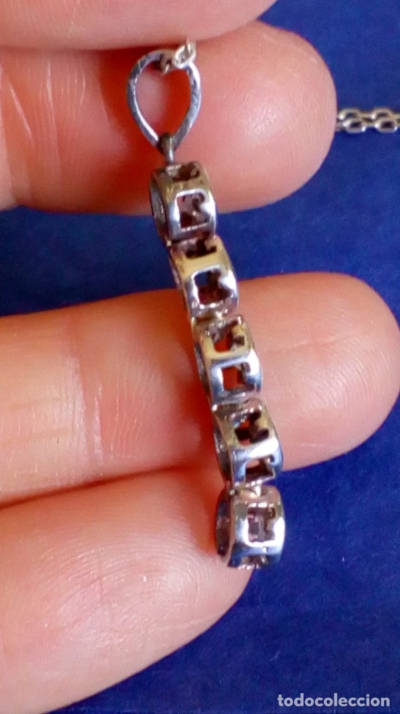 Joyeria: Colgante y cadena de plata - Foto 6