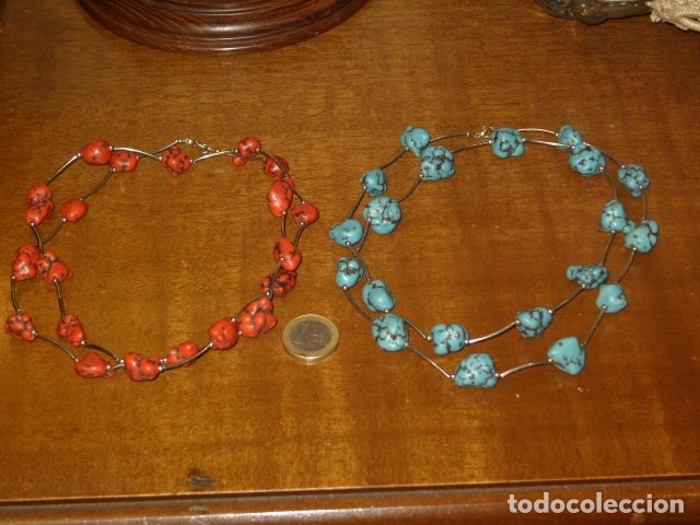 Joyeria: COLLAR DE TURQUESAS,LOS DOS QUE SE VEN. - Foto 5