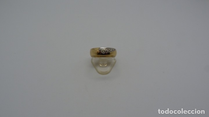 Joyeria: ANILLO CON BRILLANTES EN ORO DE LEY (750MM) - Foto 2