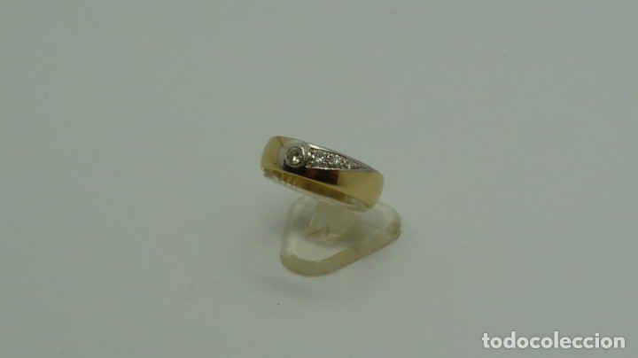 Joyeria: ANILLO CON BRILLANTES EN ORO DE LEY (750MM) - Foto 4