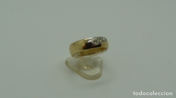 Joyeria: ANILLO CON BRILLANTES EN ORO DE LEY (750MM) - Foto 5