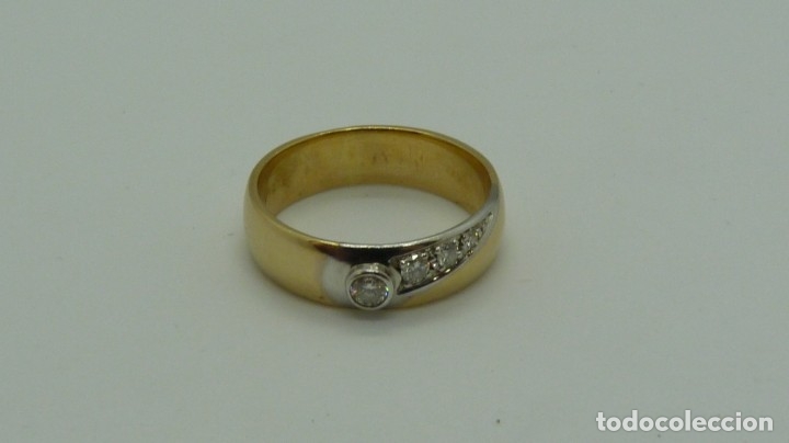 Joyeria: ANILLO CON BRILLANTES EN ORO DE LEY (750MM) - Foto 6
