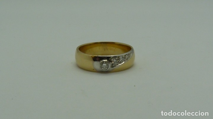 Joyeria: ANILLO CON BRILLANTES EN ORO DE LEY (750MM) - Foto 7