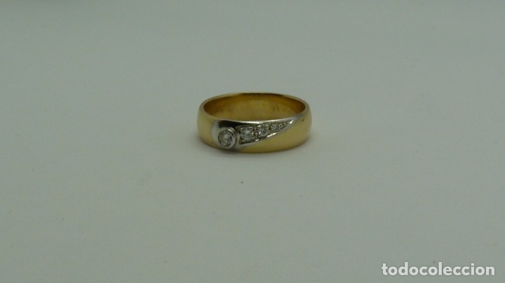 Joyeria: ANILLO CON BRILLANTES EN ORO DE LEY (750MM) - Foto 8