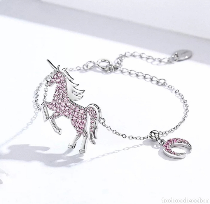 Joyeria: Conjunto Unicornio Plata ENV&Iacute;O GRATIS!! - Foto 3