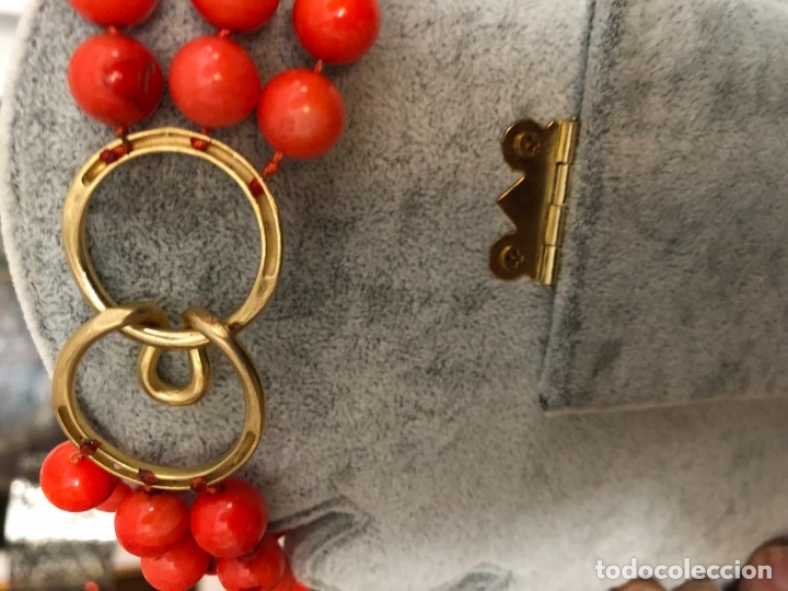 Joyeria: collar 3 filas coral - Foto 2