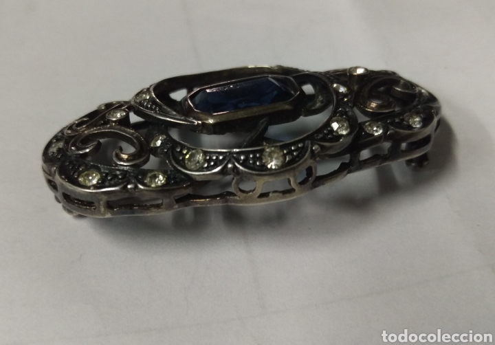 Joyeria: Antiguo brocha pasador aguja - Foto 3
