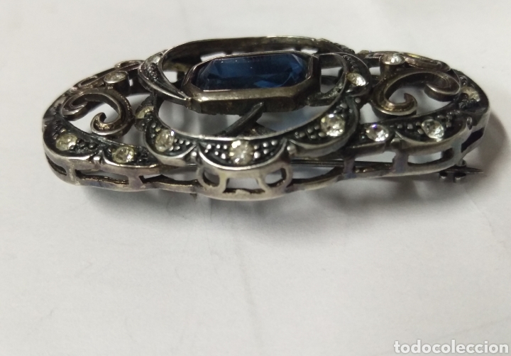 Joyeria: Antiguo brocha pasador aguja - Foto 4