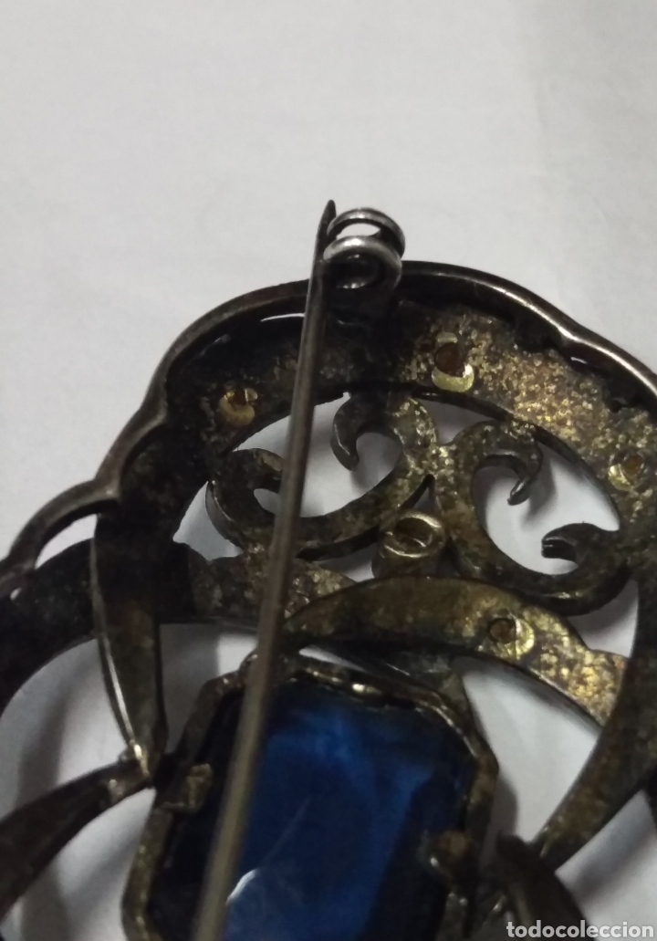 Joyeria: Antiguo brocha pasador aguja - Foto 5