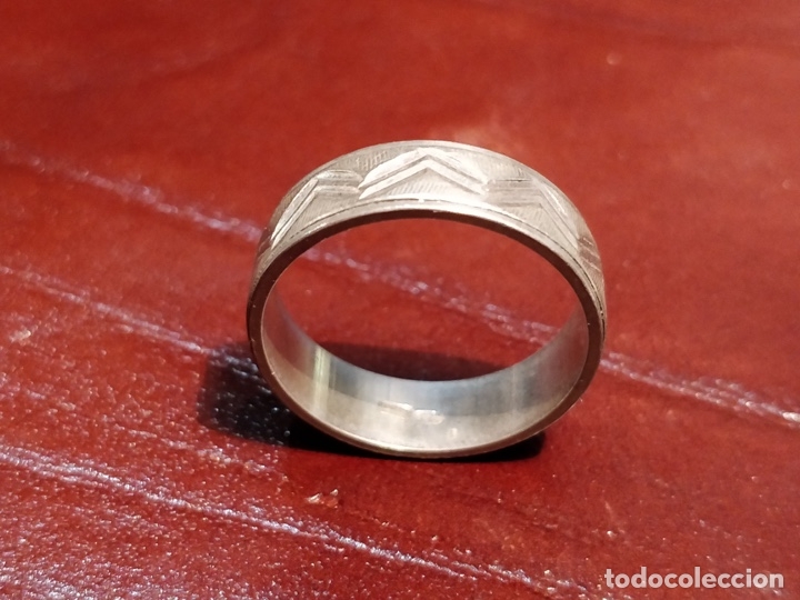 Joyeria: Anillo de plata. 18 mm. de di&aacute;metro. 4.5g - Foto 3