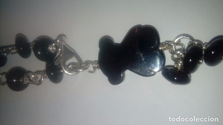 Joyeria: Pulsera de plata de ley y onix Tous - Foto 2