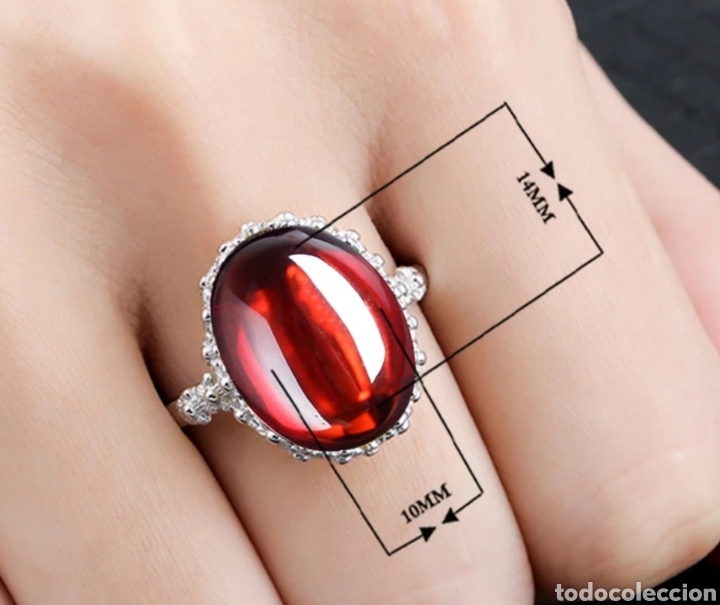 Joyeria: Anillo Plata y piedra natural ENV&Iacute;O GRATIS!! - Foto 2