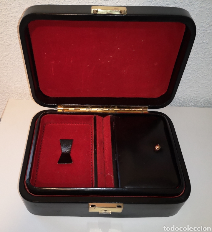 Joyeria: Joyero de piel antiguo - Foto 4