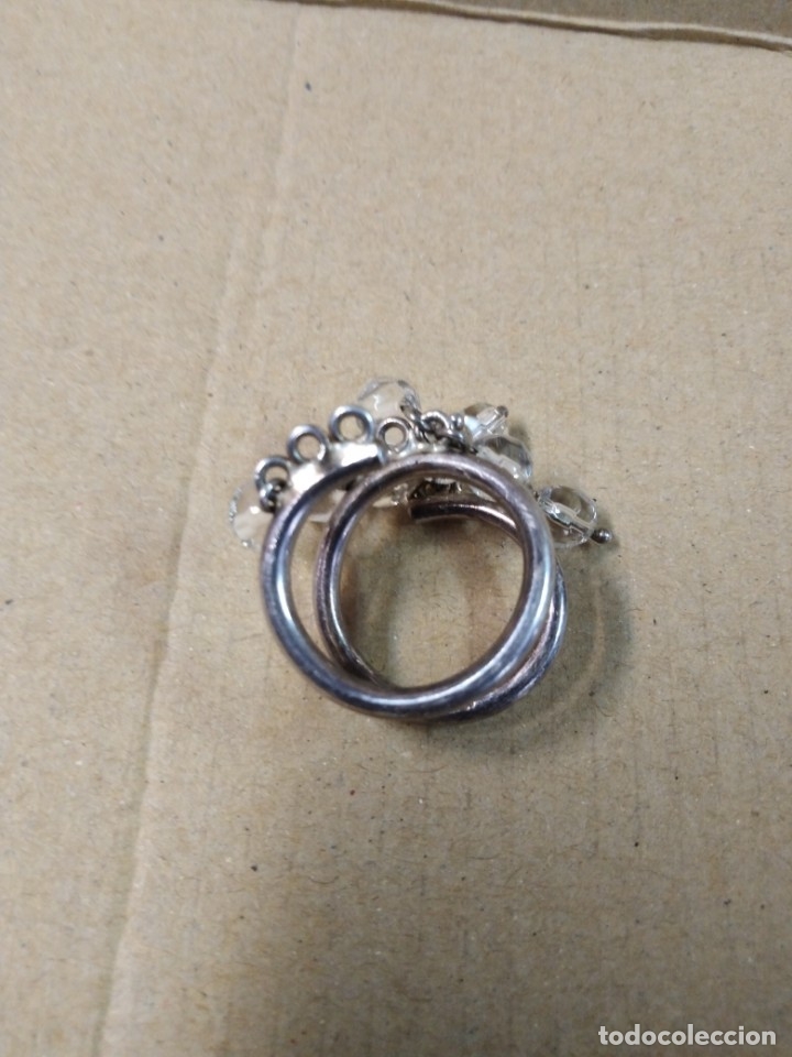 Joyeria: Anillo de plata 925 con cristales - Foto 1
