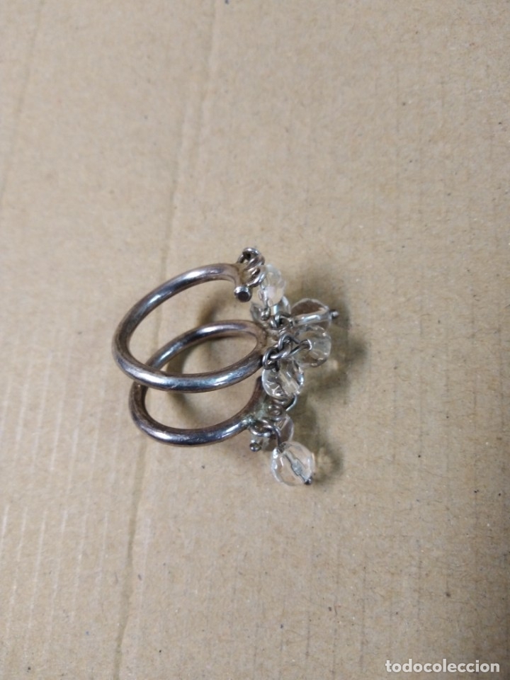 Joyeria: Anillo de plata 925 con cristales - Foto 4