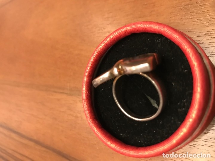 Joyeria: Anillo plata 925 y nacar - Foto 2