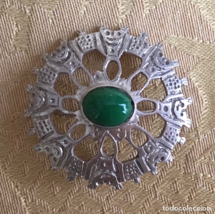 Joyeria: BROCHE COLGANTE PLATA DE LEY DE ECUADOR - Foto 1