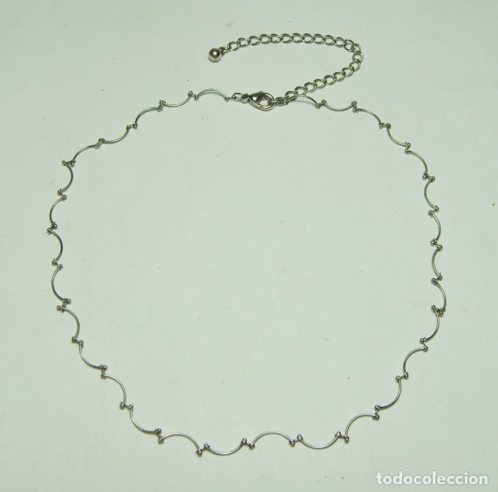 Joyeria: Gargantilla Ondulada en Plata - Foto 1