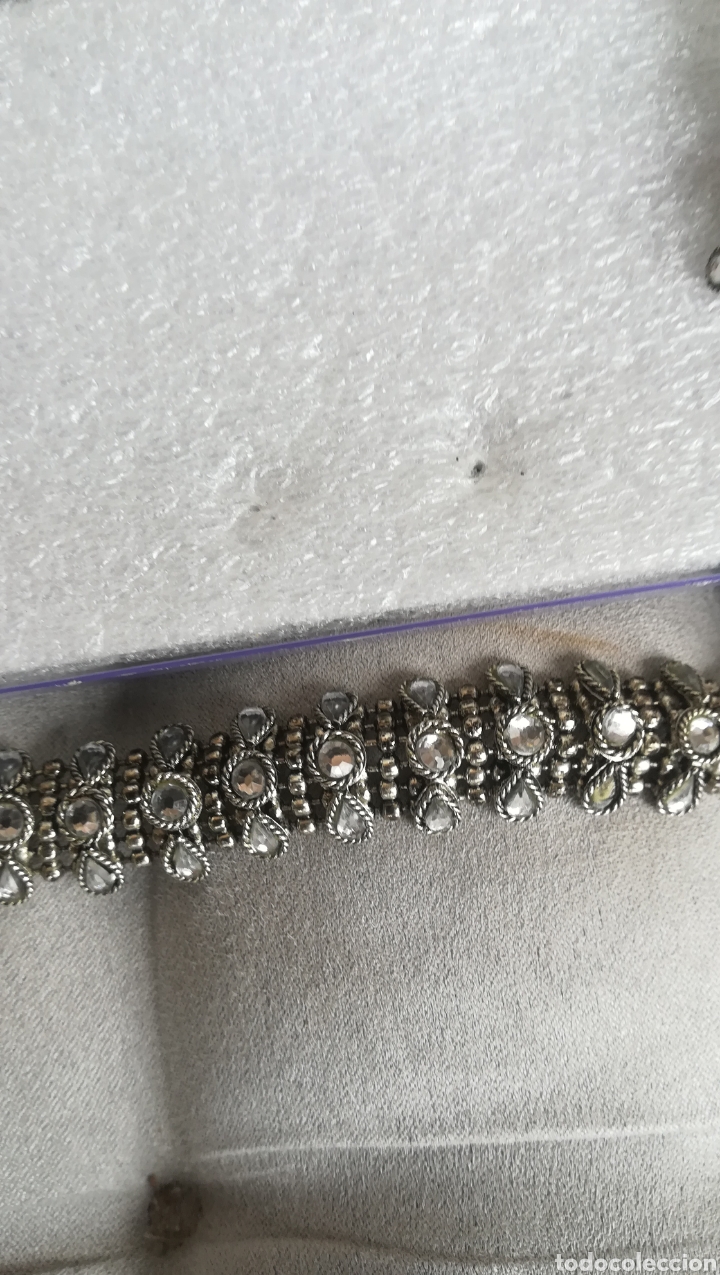 Joyeria: Antiguo juego de gargantilla y pendientes - Foto 3