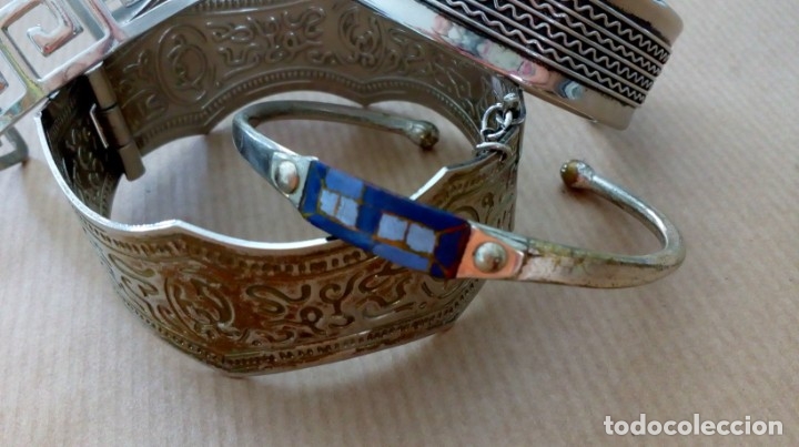 Joyeria: Lote de 4 preciosos brazaletes - Foto 2